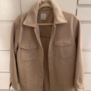 Tan Button-Up Jacket/Shacket